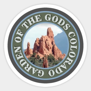 Garden of the Gods Sticker